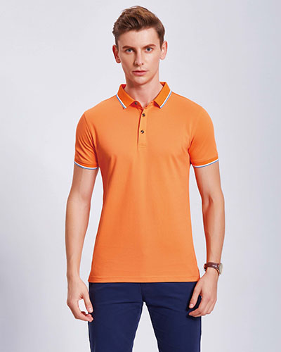 夏季短袖Polo衫(shān)定制
